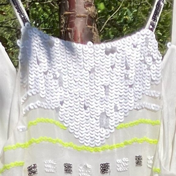 NWT🌟Fench Connection Sequined Slip Dress - Picture 5 of 11